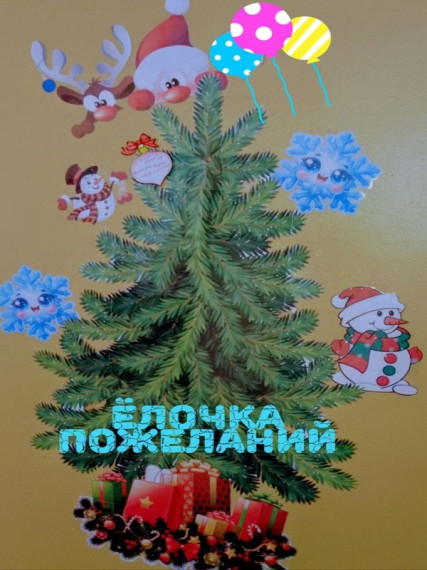 Акция «Ёлочка пожеланий».